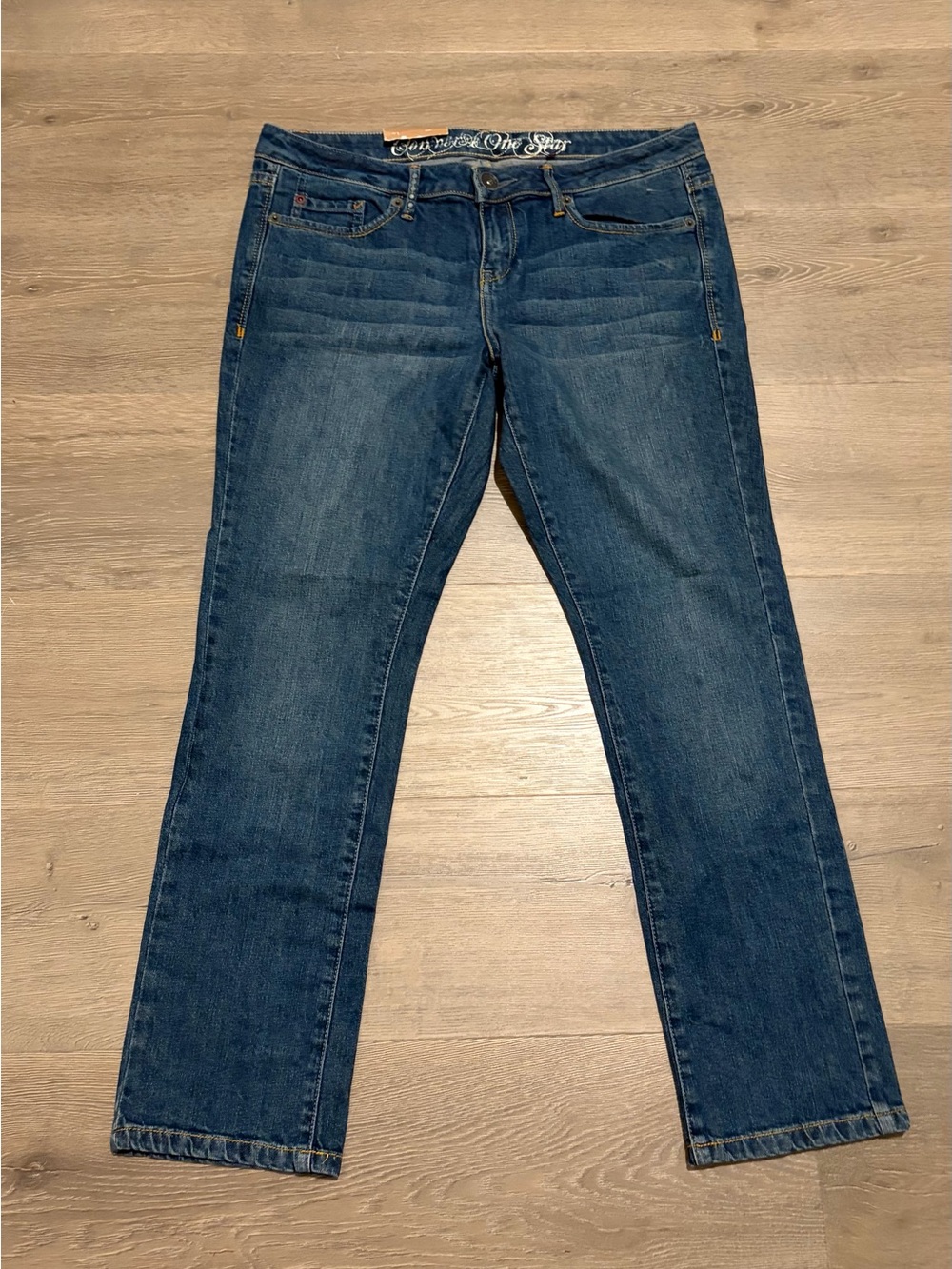 Women's Dark Blue Straight-Leg Jeans